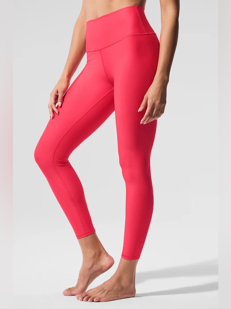 Alo Yoga 7/8 High-Waist Airlift Legging In Candy Red - M